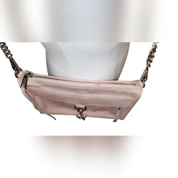 REBECCA MINKOFF PALE PINK CROSSBODY BAG - Picture 3 of 16